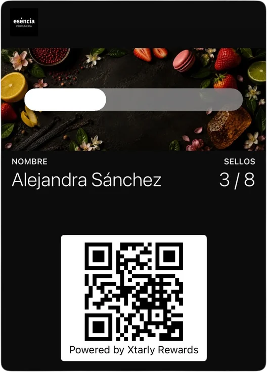 Tarjeta de lealtad de Esencia Perfumería en Apple Wallet