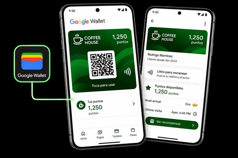 Loyalty card in Google Wallet